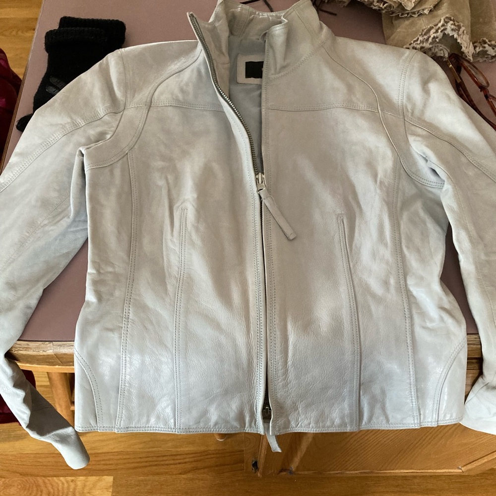 Express faux leather jacket